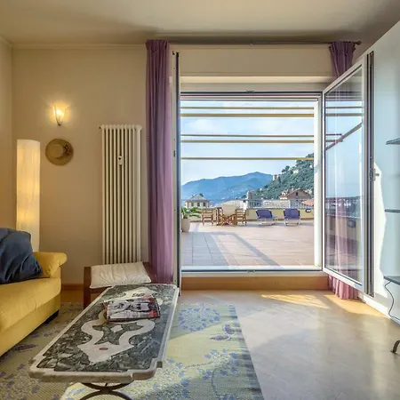 Casa Sophie- Big Terrace Sea View & Private Parking Camogli